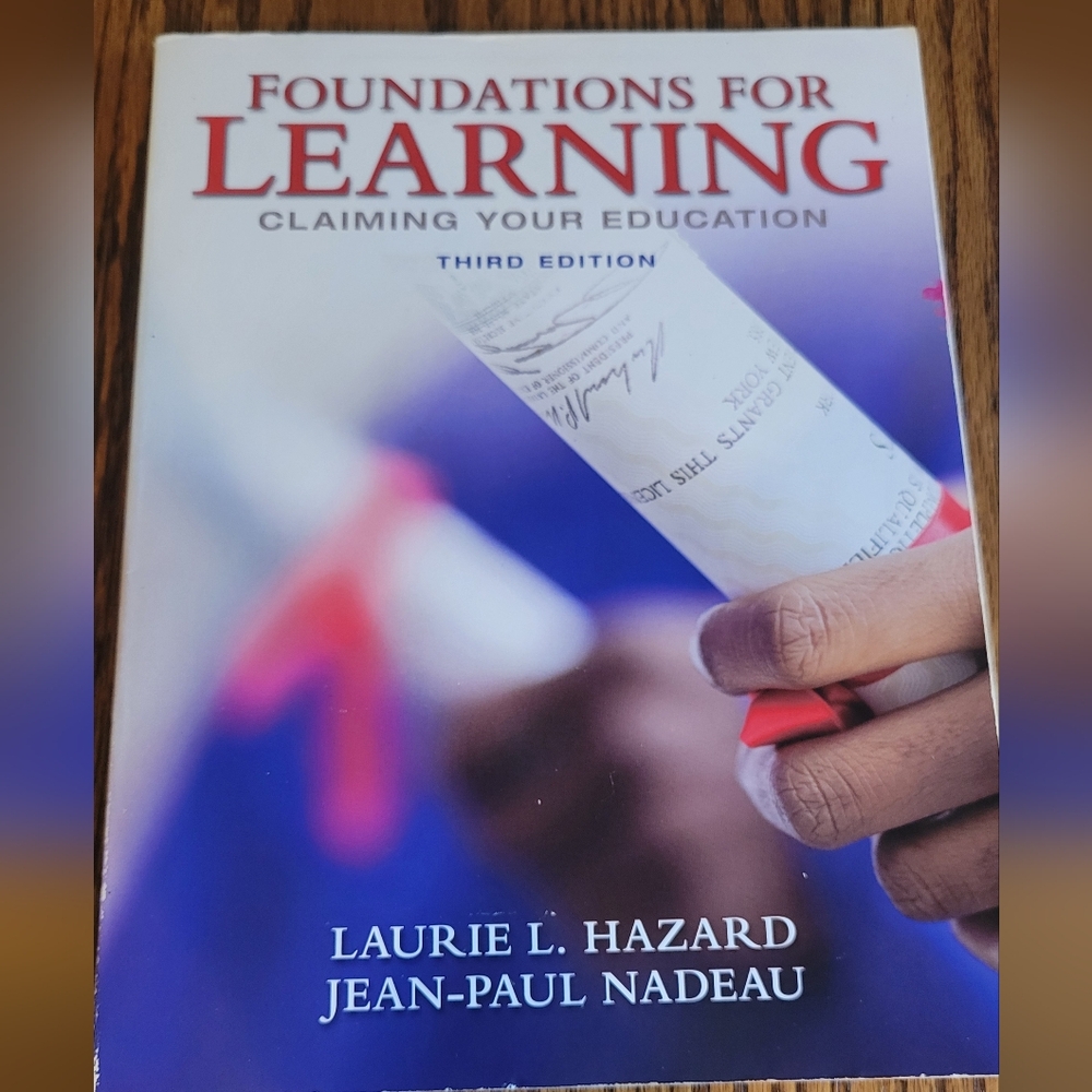 Foundations for learning textbook